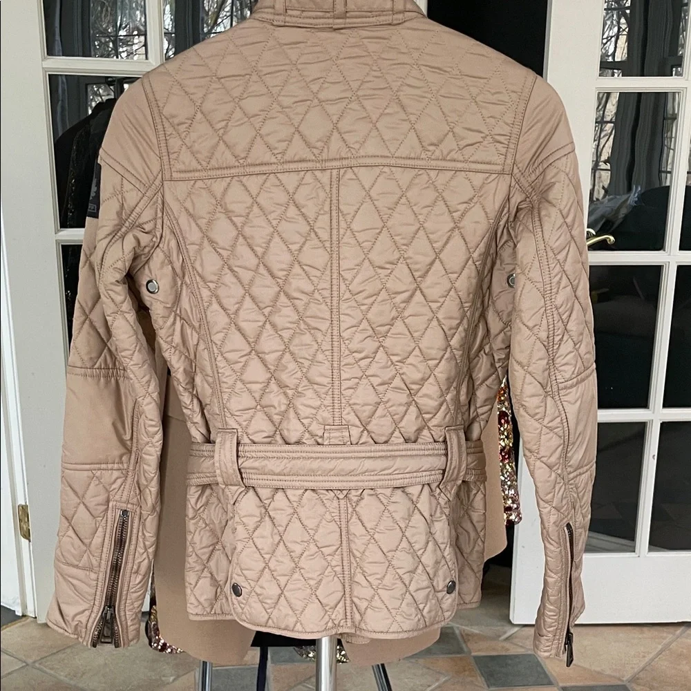 Belstaff Tan Quilted Utility Jacket - Picture 8 of 8